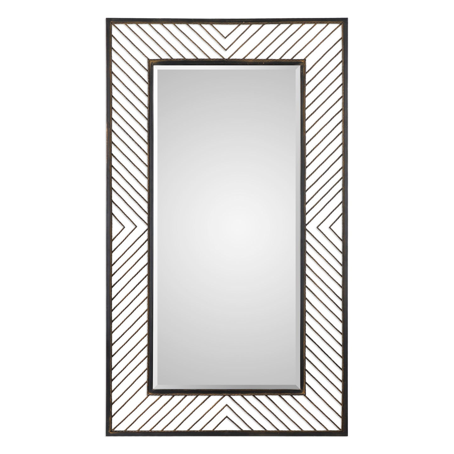 Uttermost 09245 Karel Chevron Mirror
