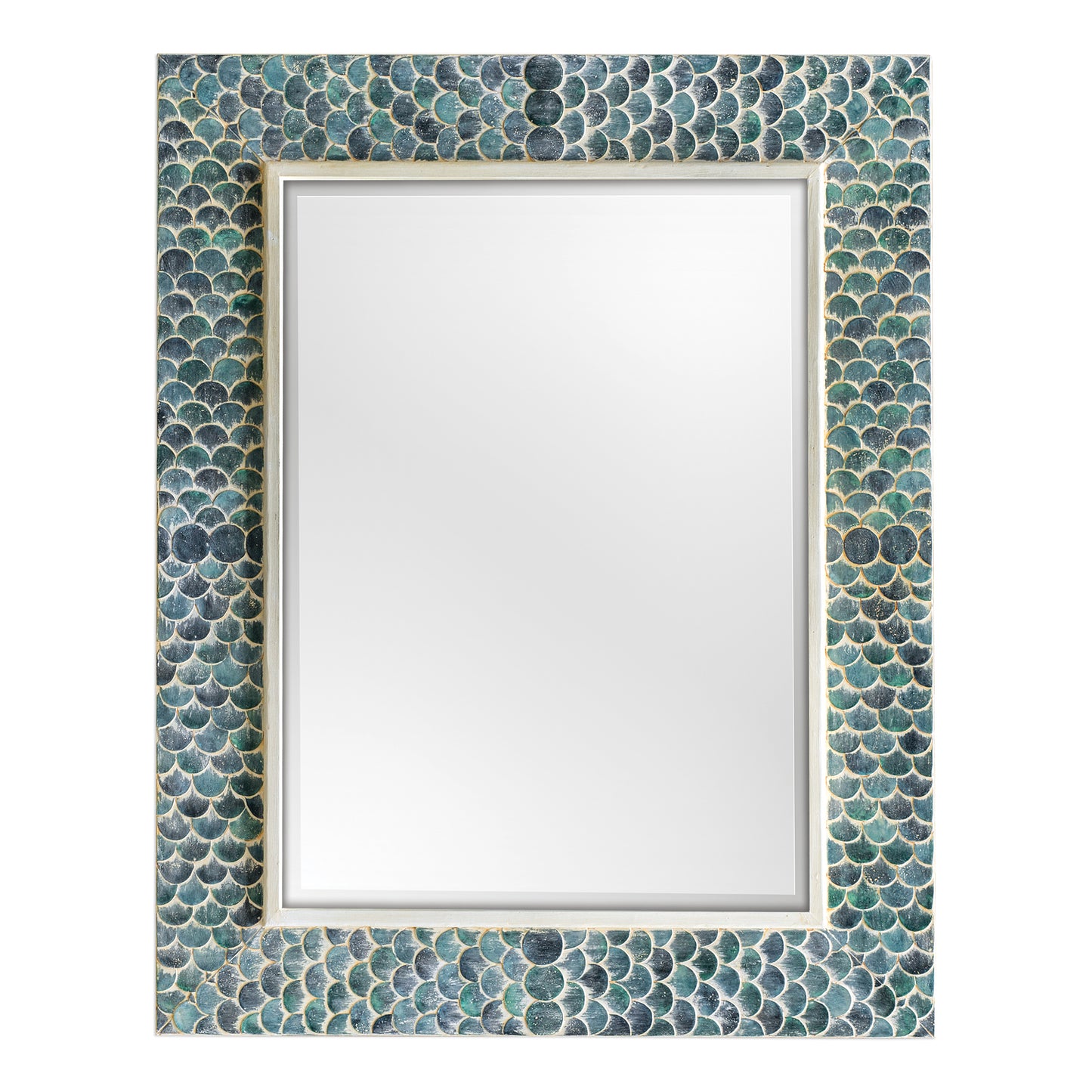 Uttermost 08157 Makaria Coastal Blue Mirror