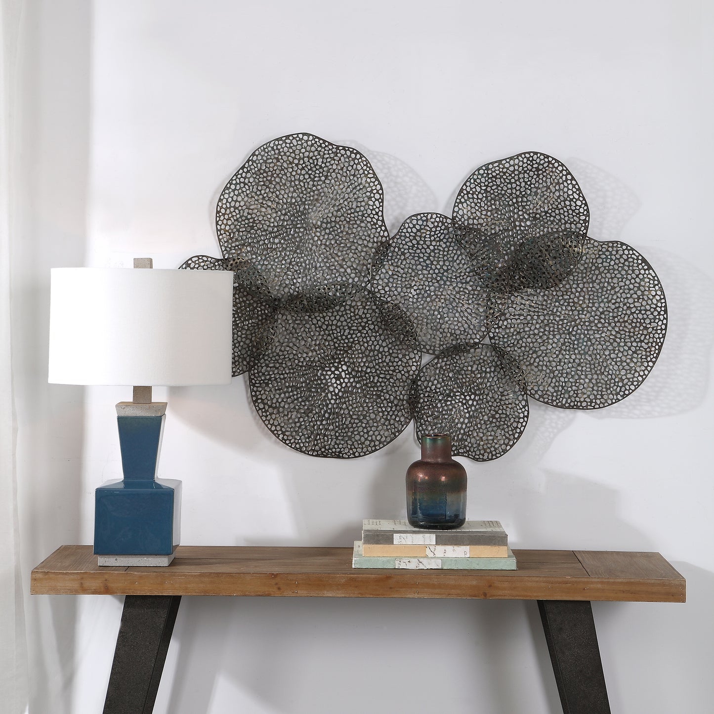 Uttermost 04174 Ripley Metal Leaf Wall Art
