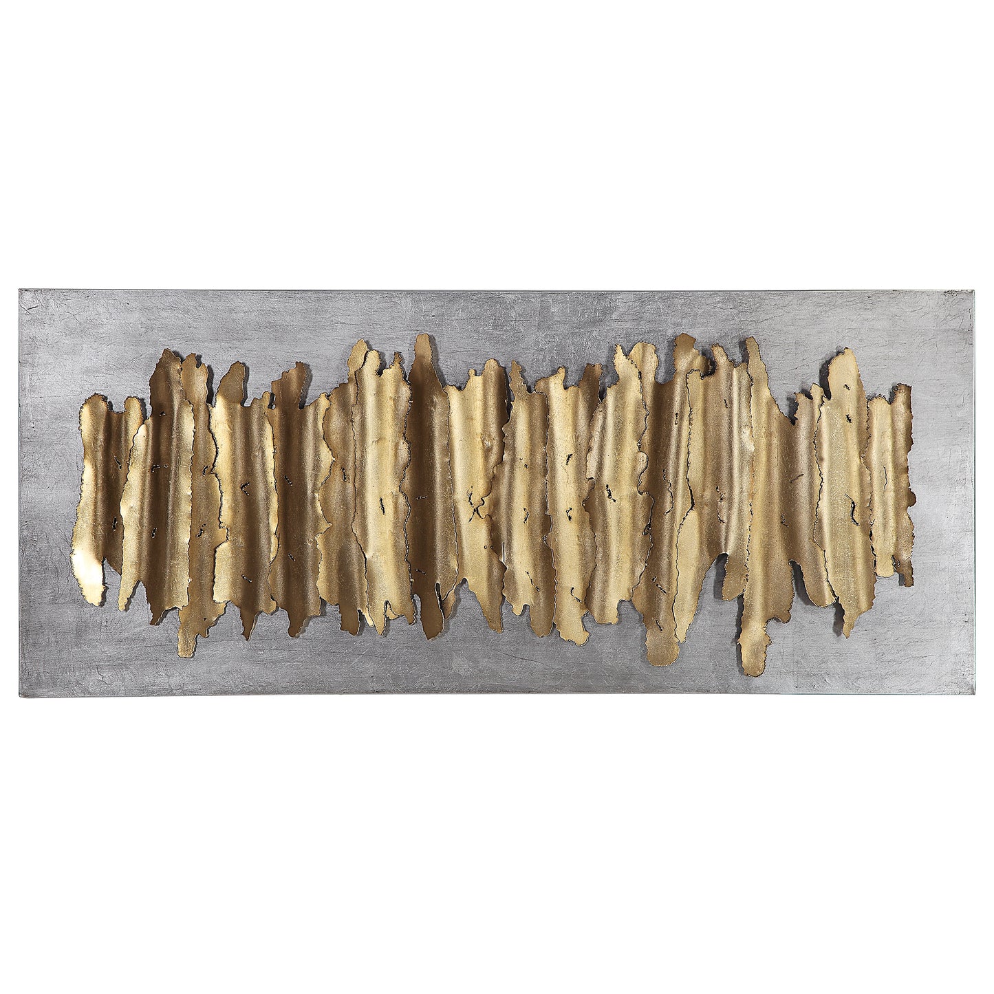 Uttermost 04195 Lev Gold Metal Wall Decor