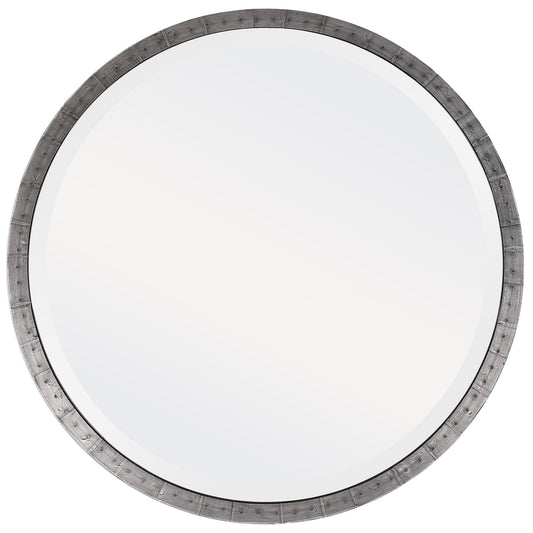 Uttermost 09645 Bartow Industrial Round Mirror