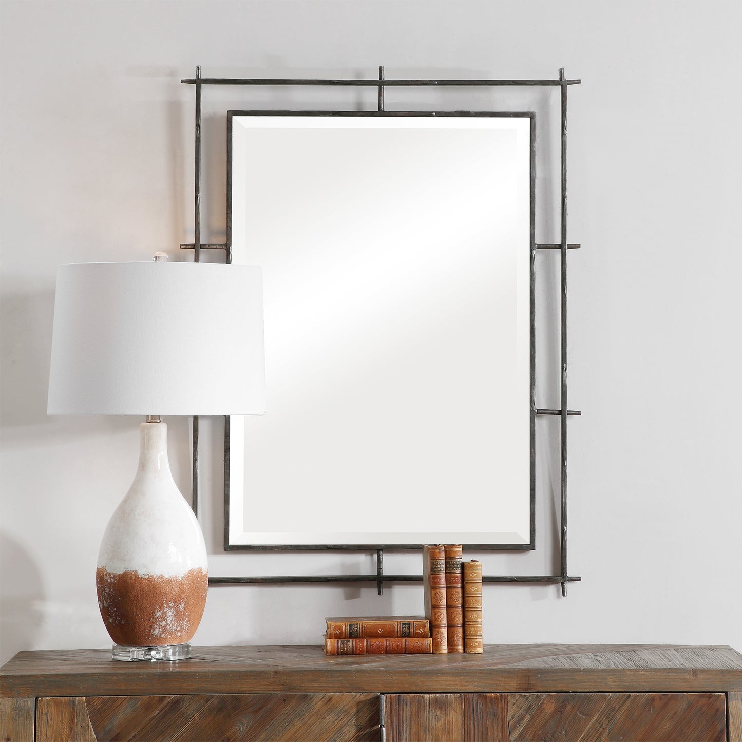 Uttermost 09674 Ironworks Industrial Mirror