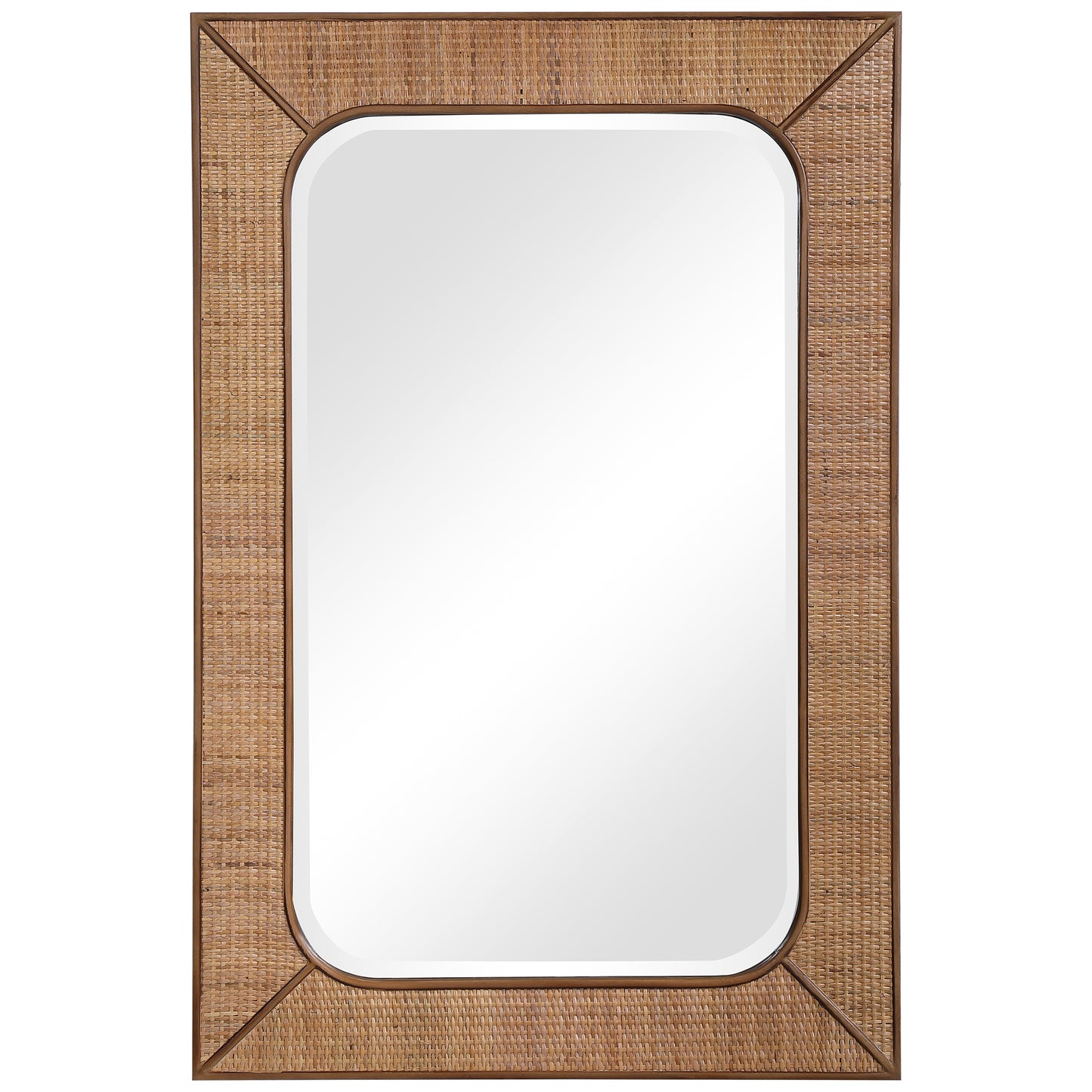 Uttermost 09687 Tahiti Rattan Mirror