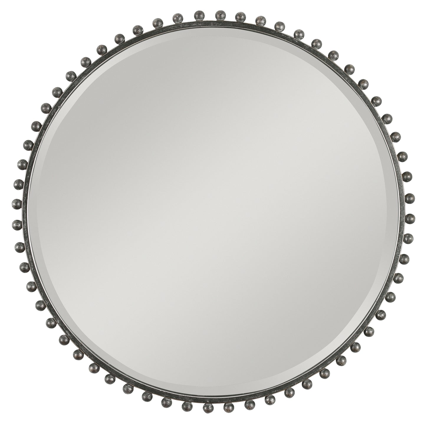Uttermost 09691 Taza Round Iron Mirror