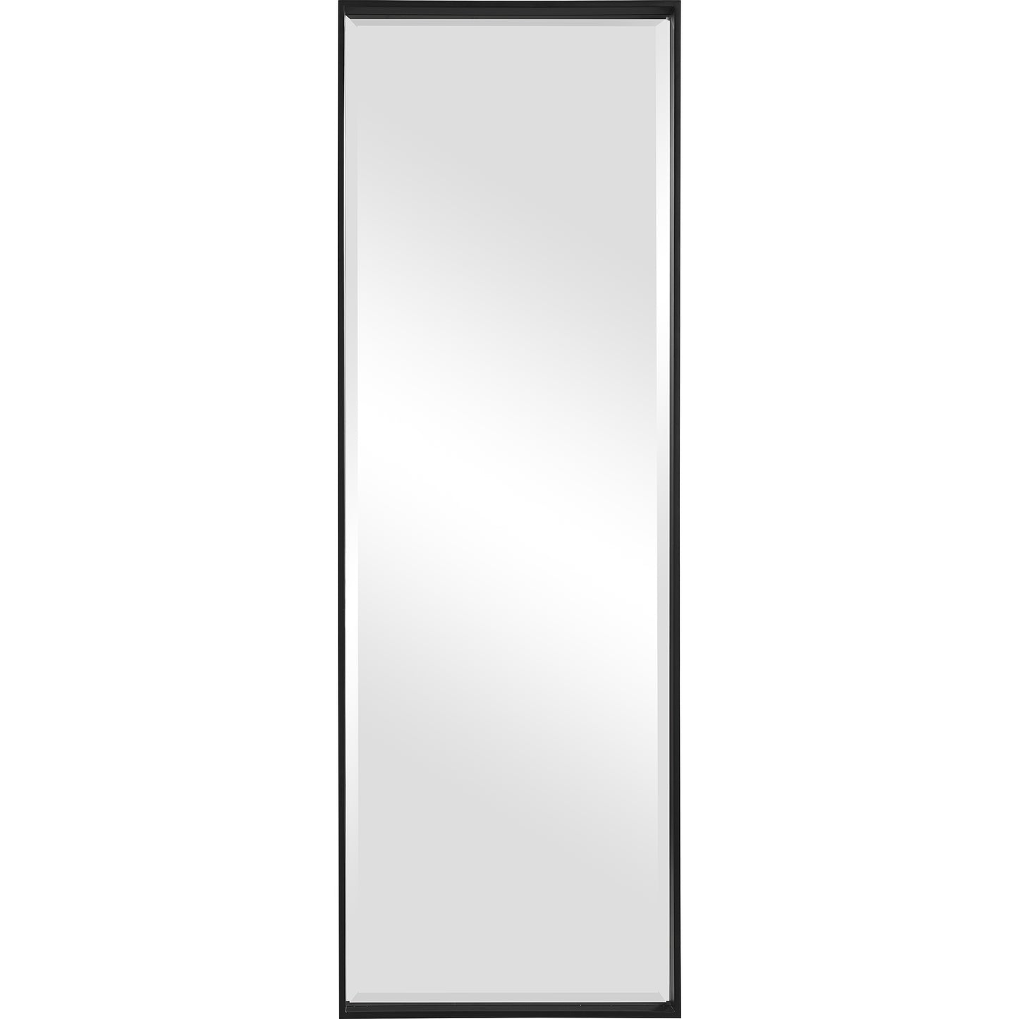 Uttermost 09712 Kahn Oversized Black Rectangular Mirror
