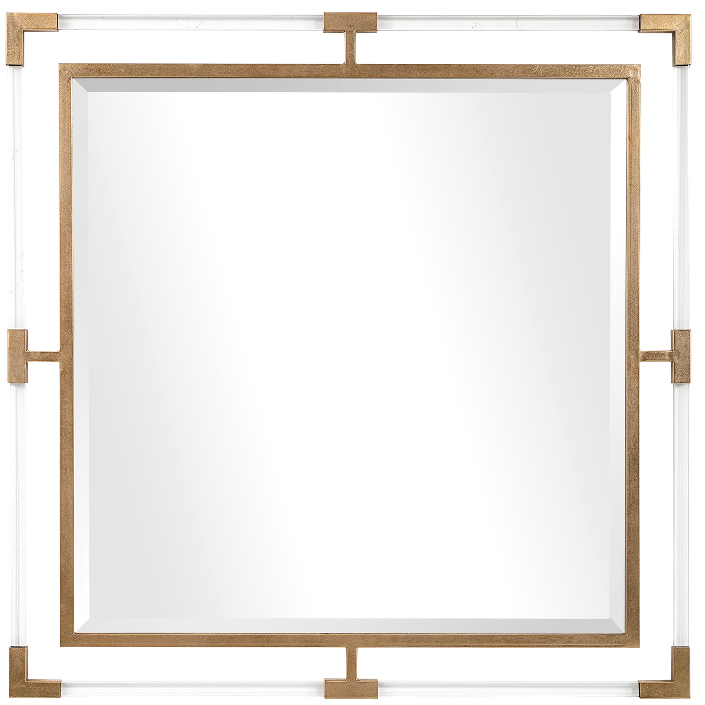 Uttermost 09714 Balkan Golden Square Mirror