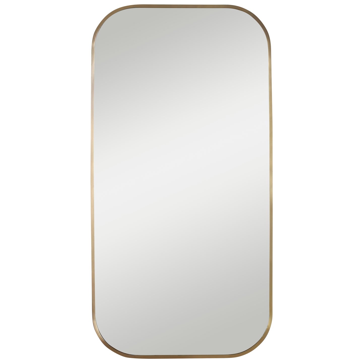 Uttermost 09718 Taft Plated Brass Mirror