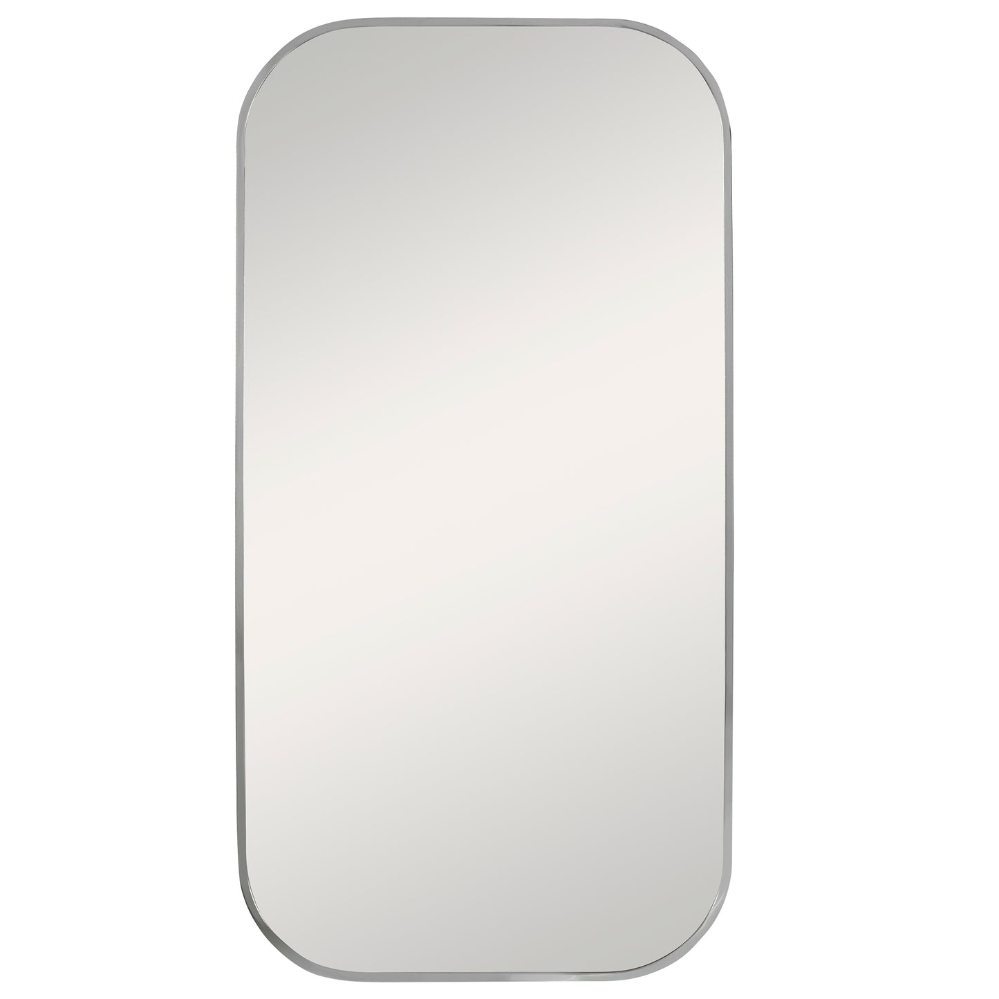 Uttermost 09719 Taft Polished Nickel Mirror