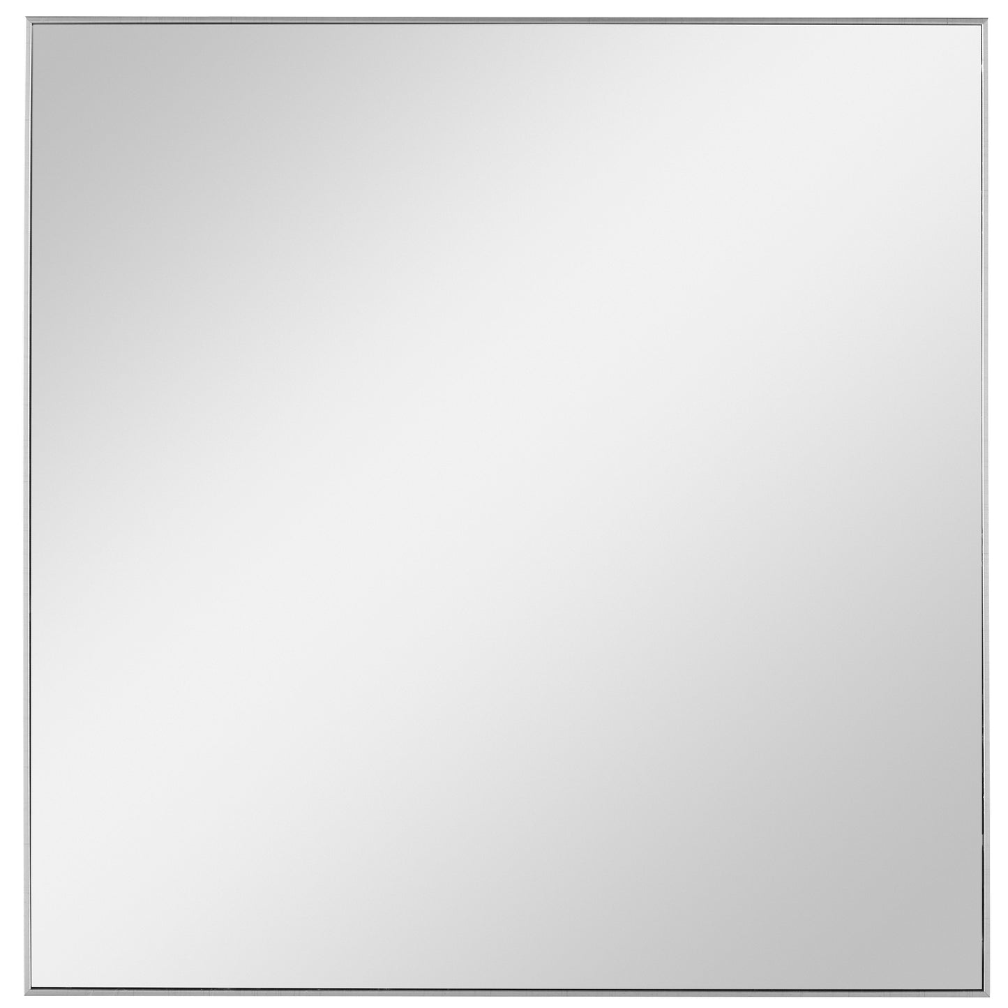 Uttermost 09716 Alexo Silver Square Mirror