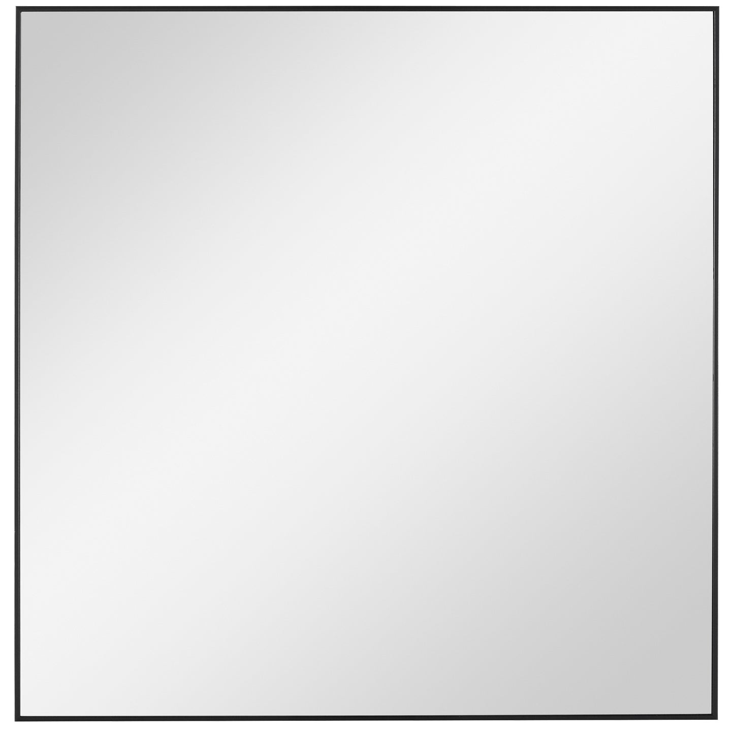 Uttermost 09717 Alexo Black Square Mirror