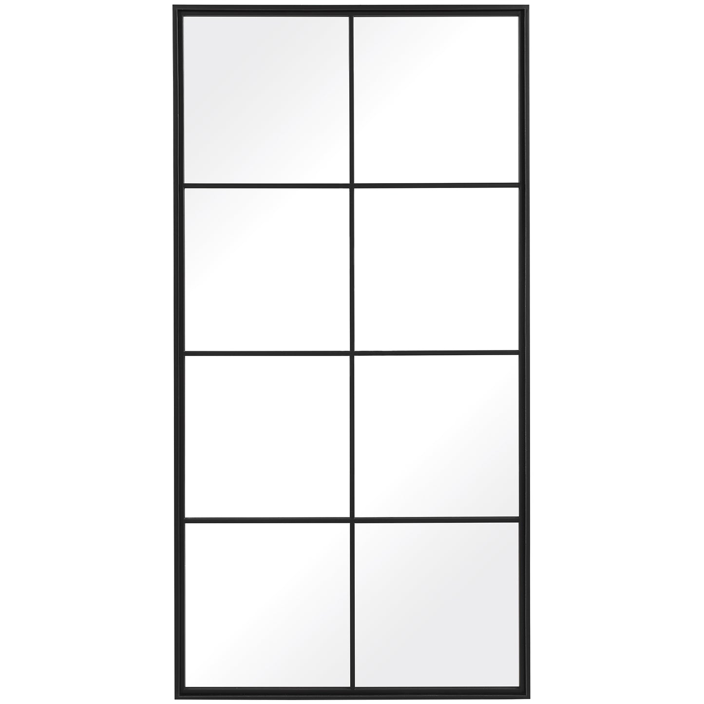 Uttermost 09732 Rousseau Iron Window Mirror