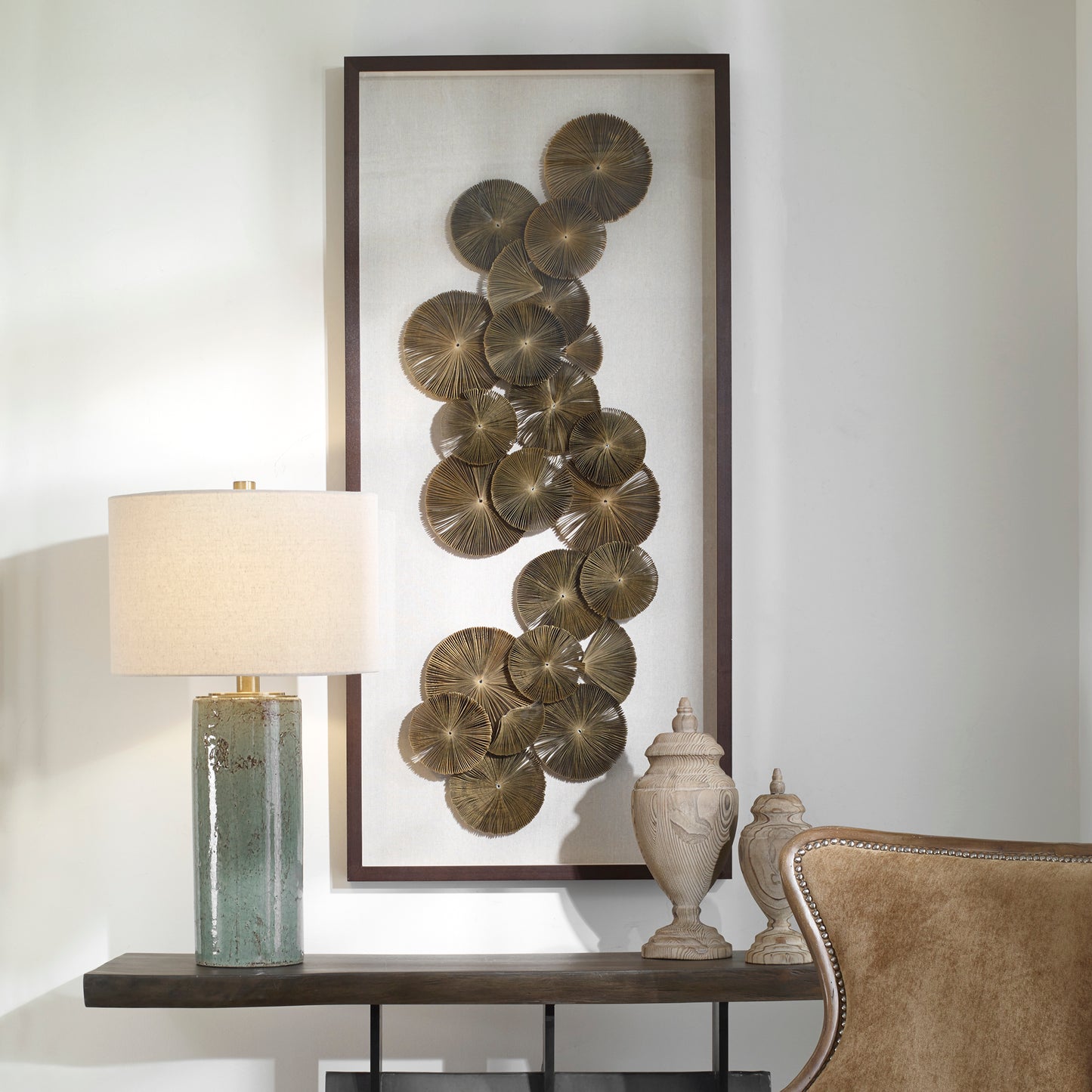 Uttermost 04301 The Times Shadow Box Wall Art