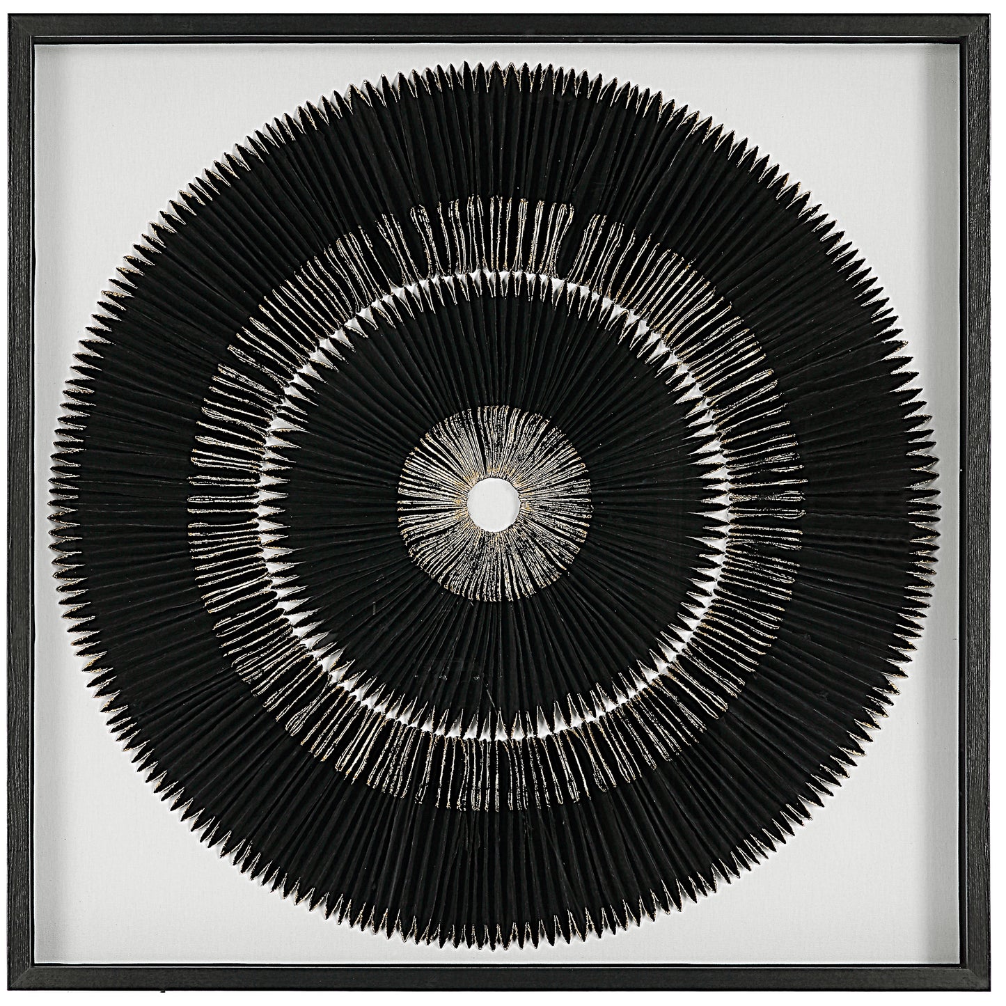 Uttermost 04311 Sandara Black And Gold Shadow Box