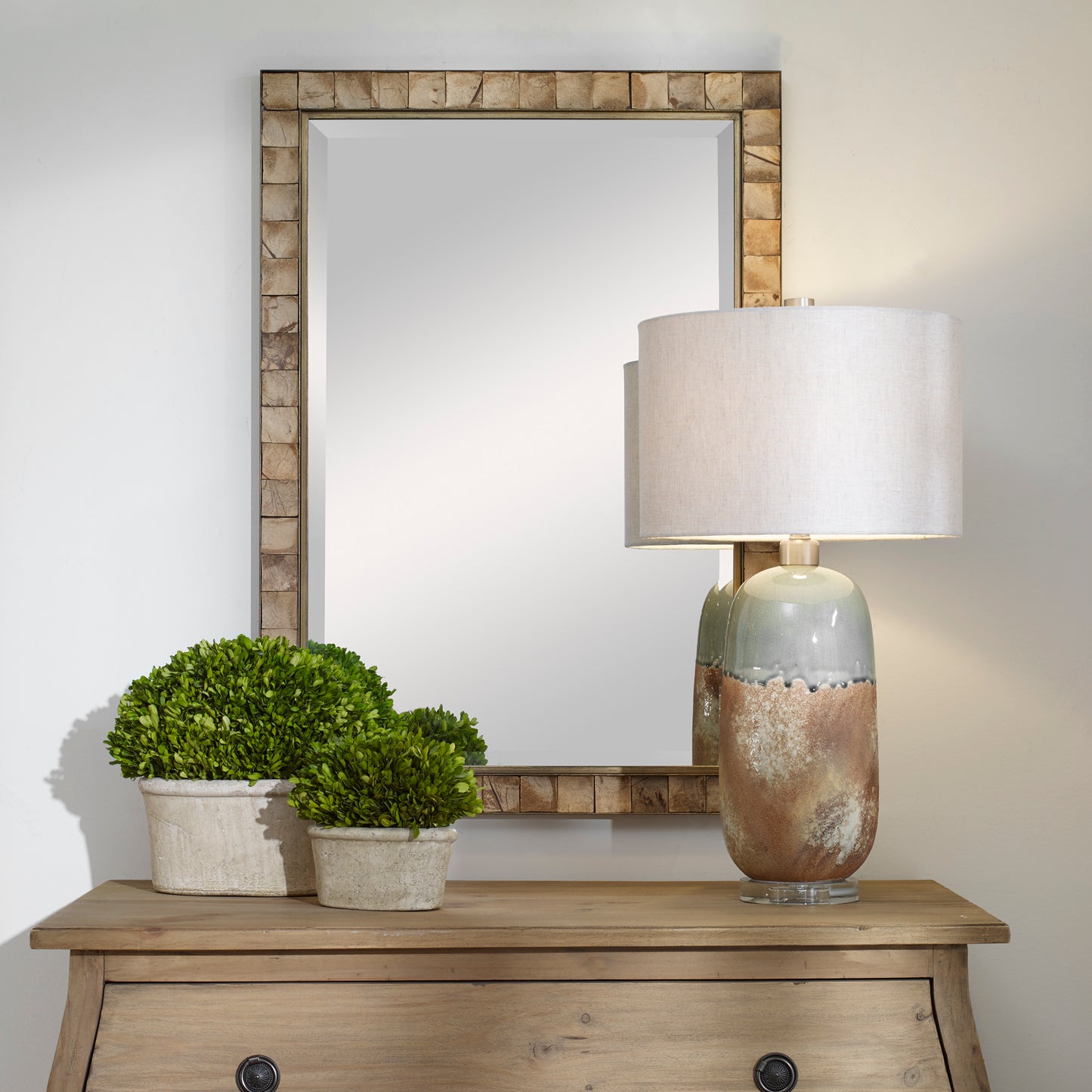 Uttermost 09751 Cocos Coconut Shell Mirror