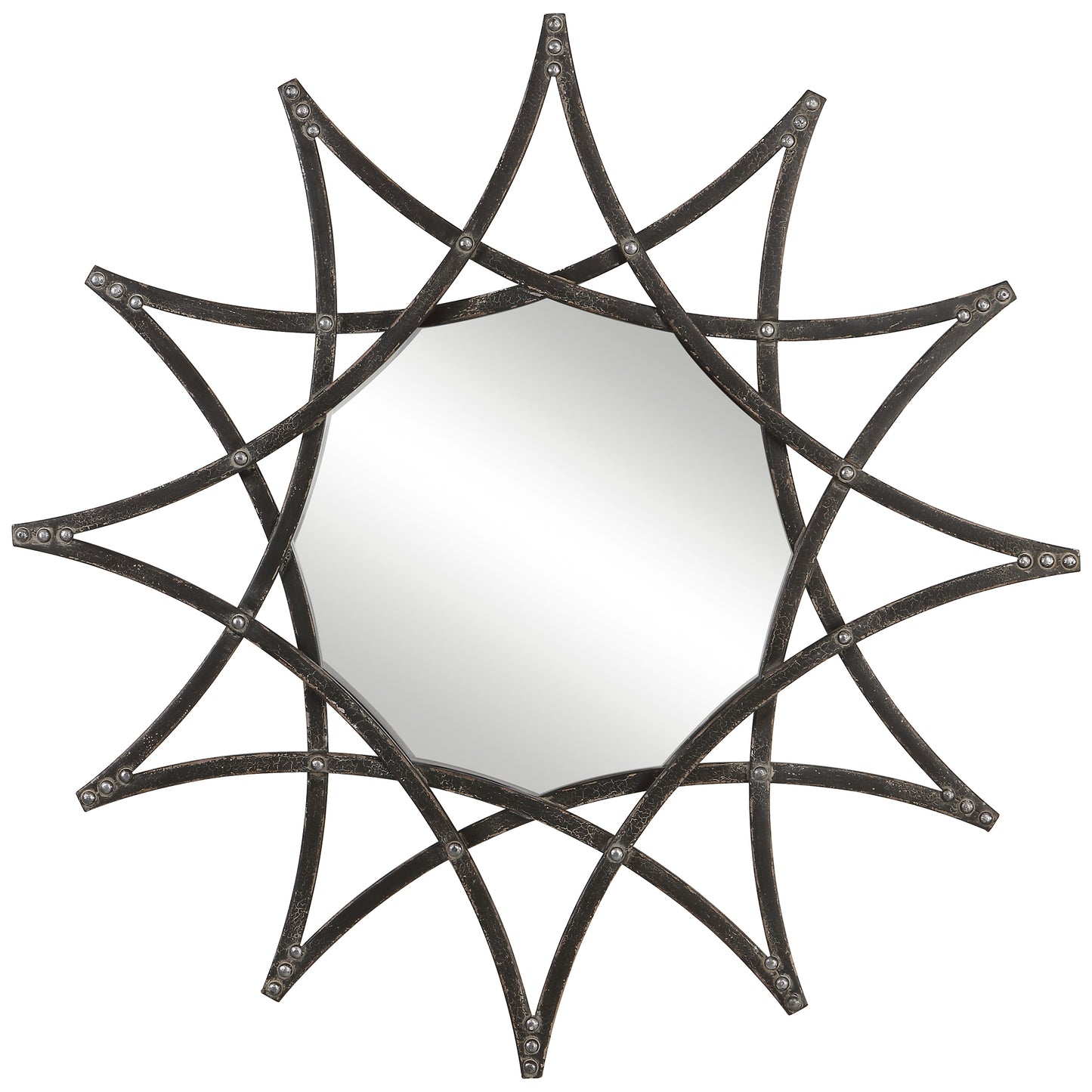 Uttermost 09766 Solaris Iron Star Mirror