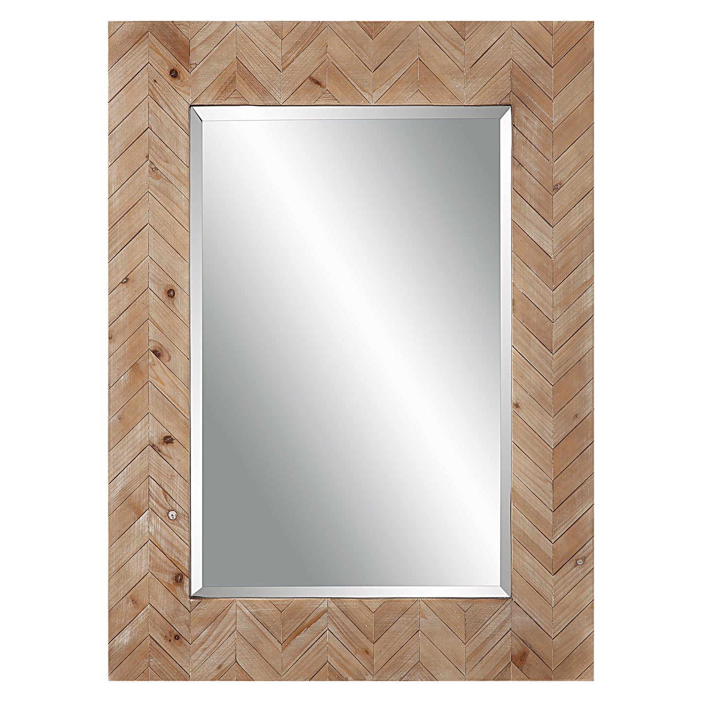 Uttermost 09767 Demetria Wooden Mirror, Small
