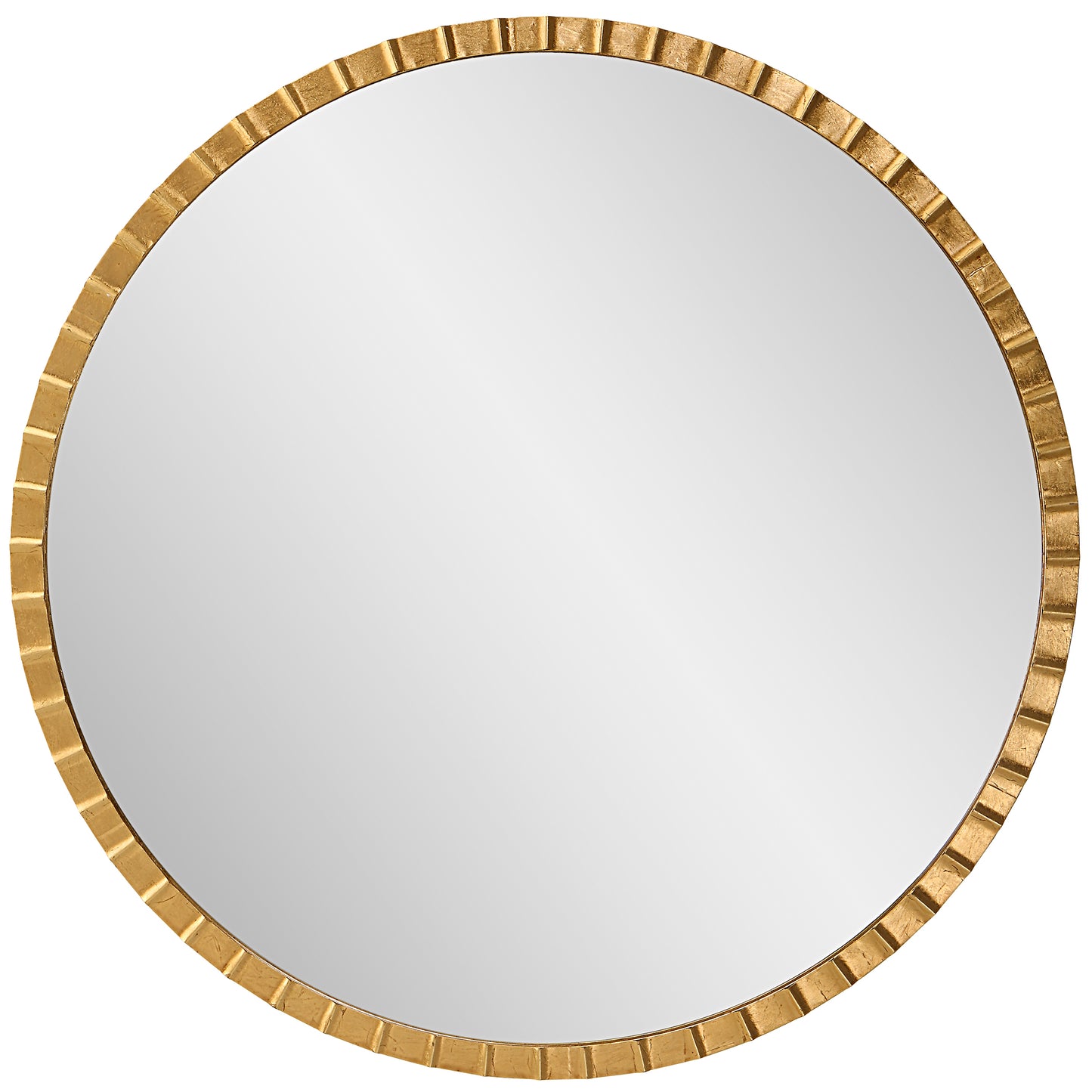 Uttermost 09781 Dandridge Gold Round Mirror