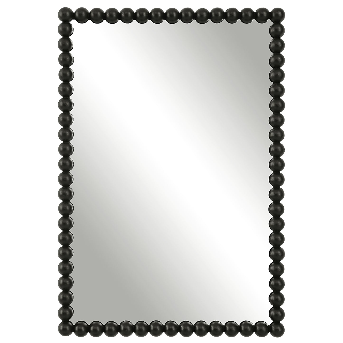 Uttermost 09789 Serna Black Vanity Mirror