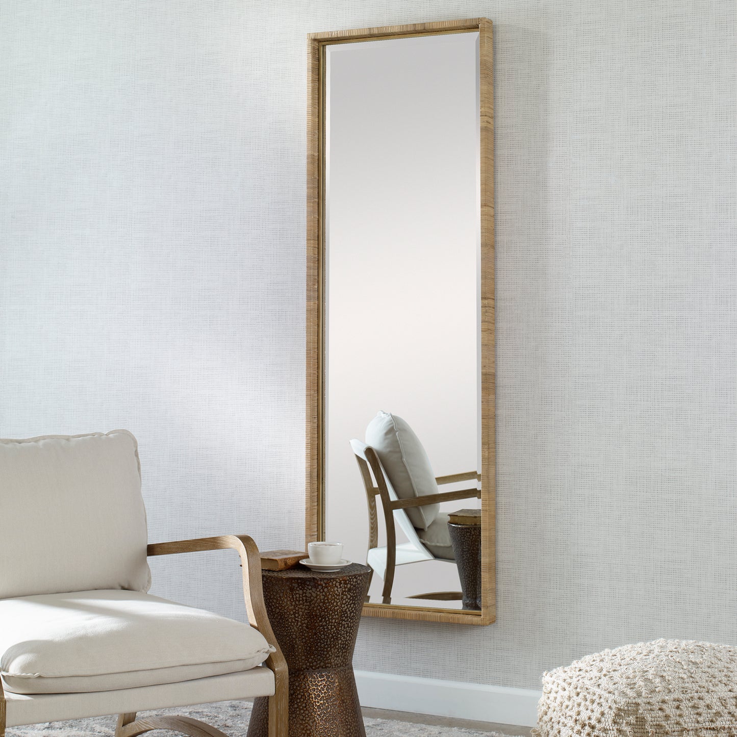 Uttermost 09857 Paradise Rattan Mirror