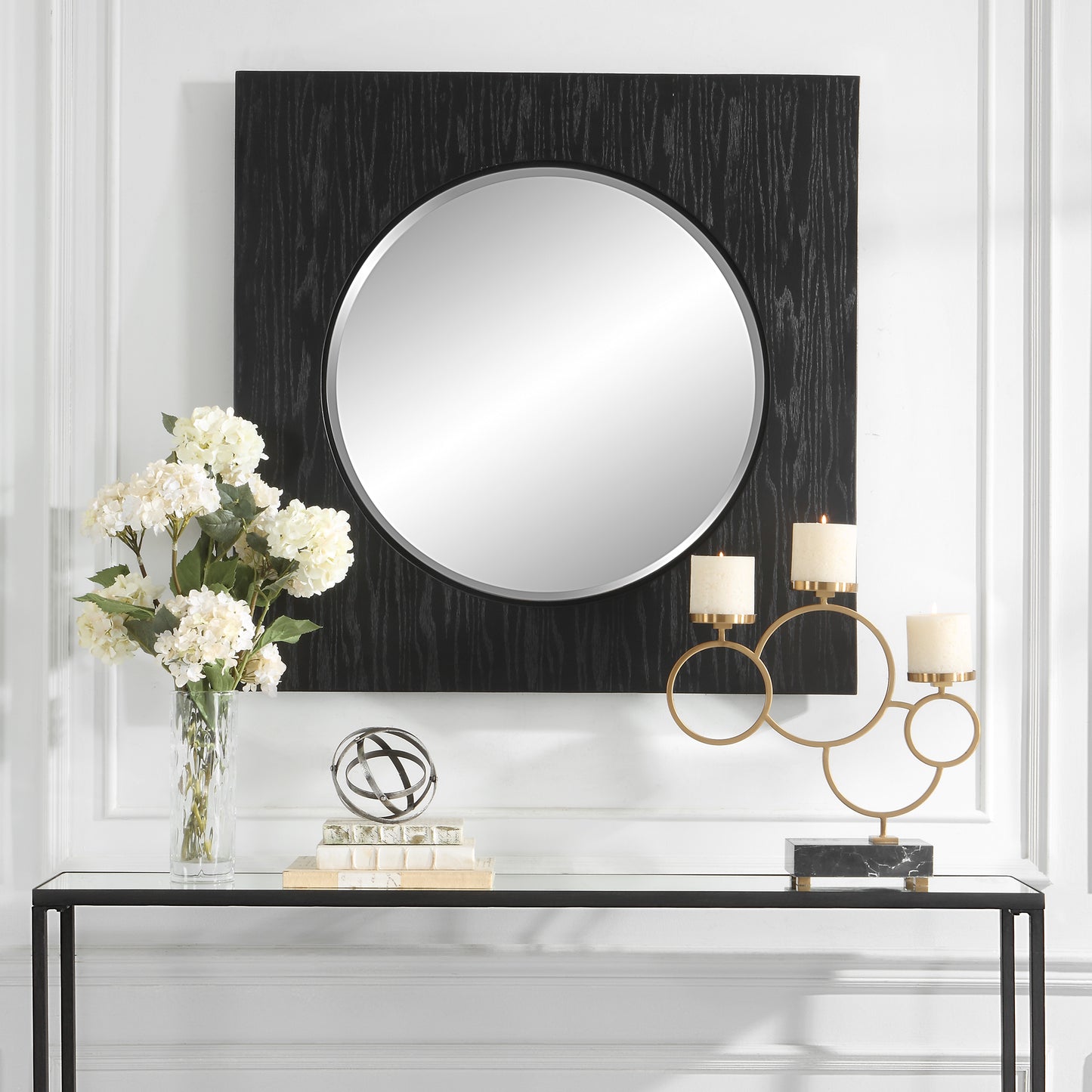 Uttermost 09863 Hillview Wood Panel Mirror
