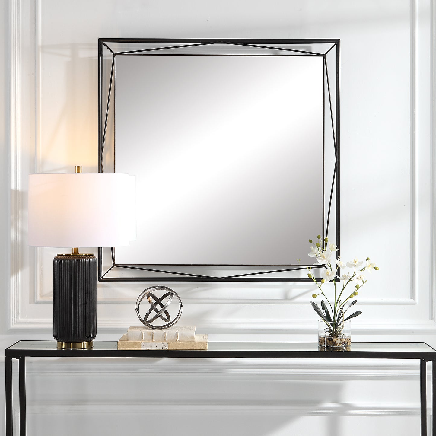 Uttermost 09868 Entangled Modern Square Mirror