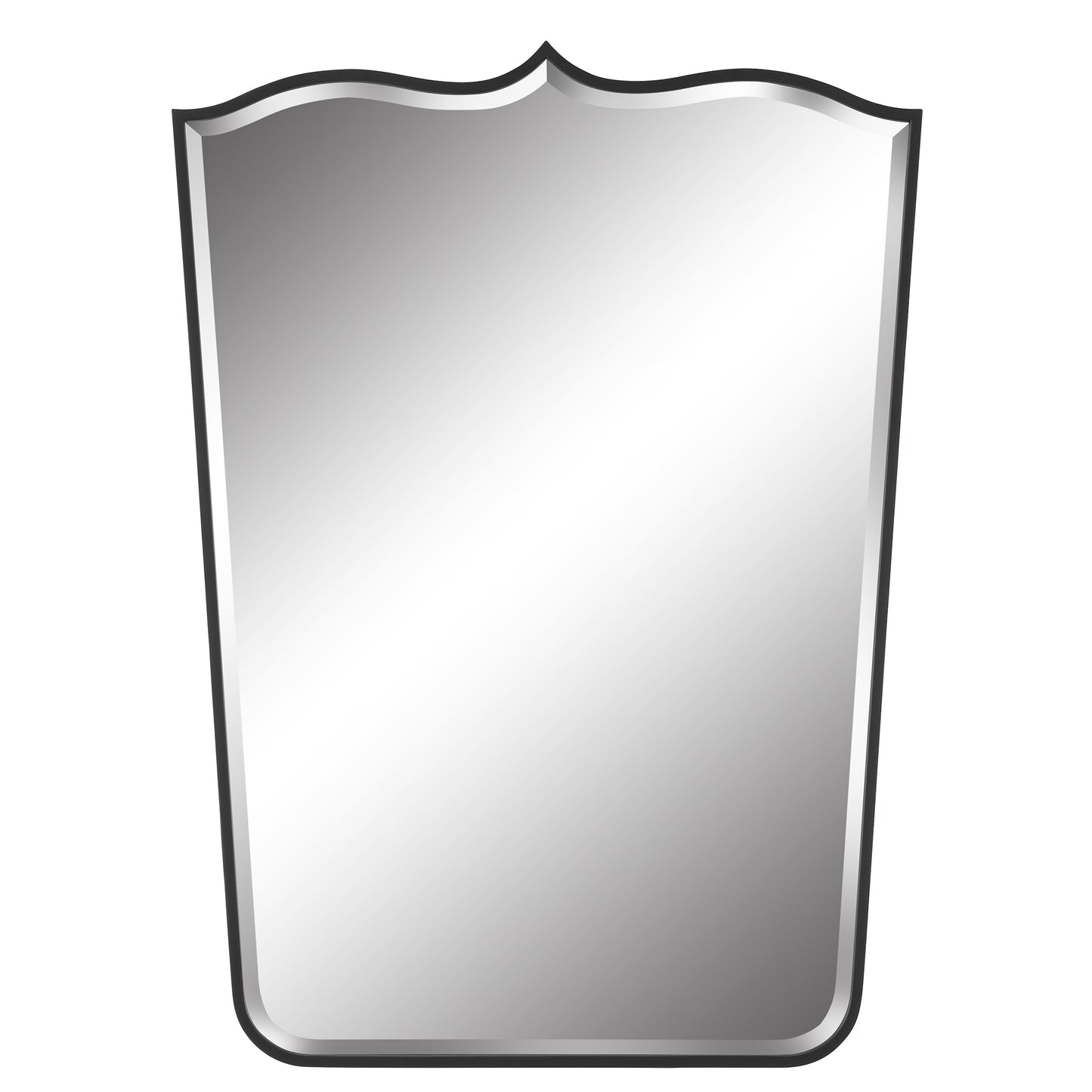 Uttermost 09881 Tiara Curved Iron Mirror