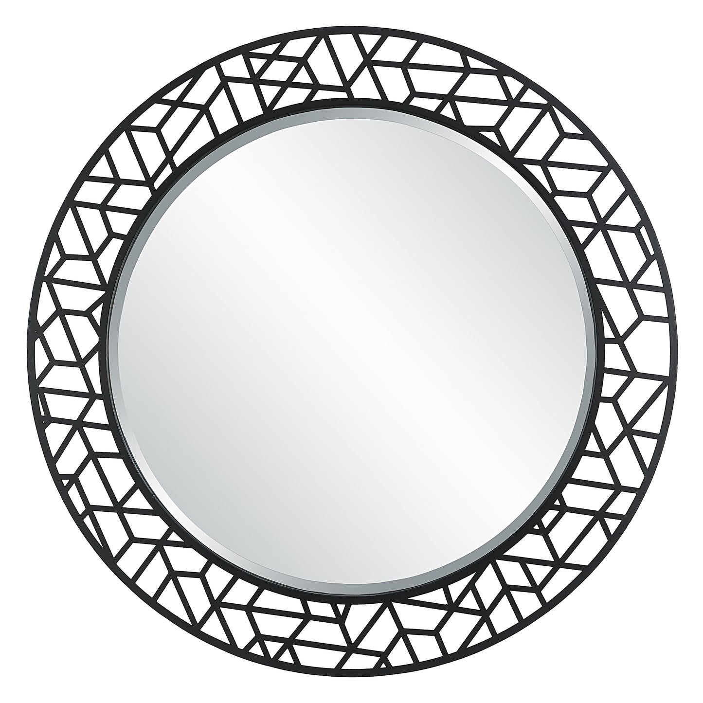 Uttermost 09907 Mosaic Metal Round Mirror