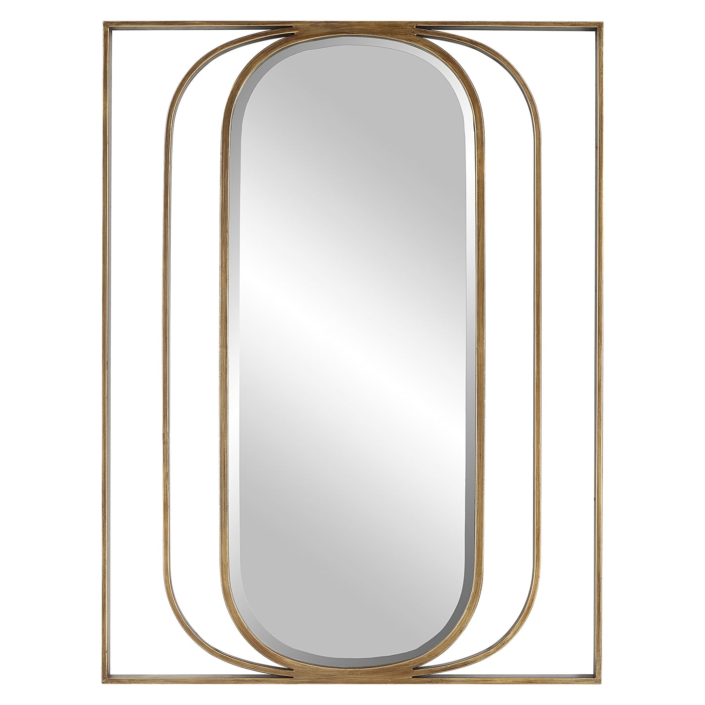 Uttermost 09897 Replicate Contemporary Oval Mirror