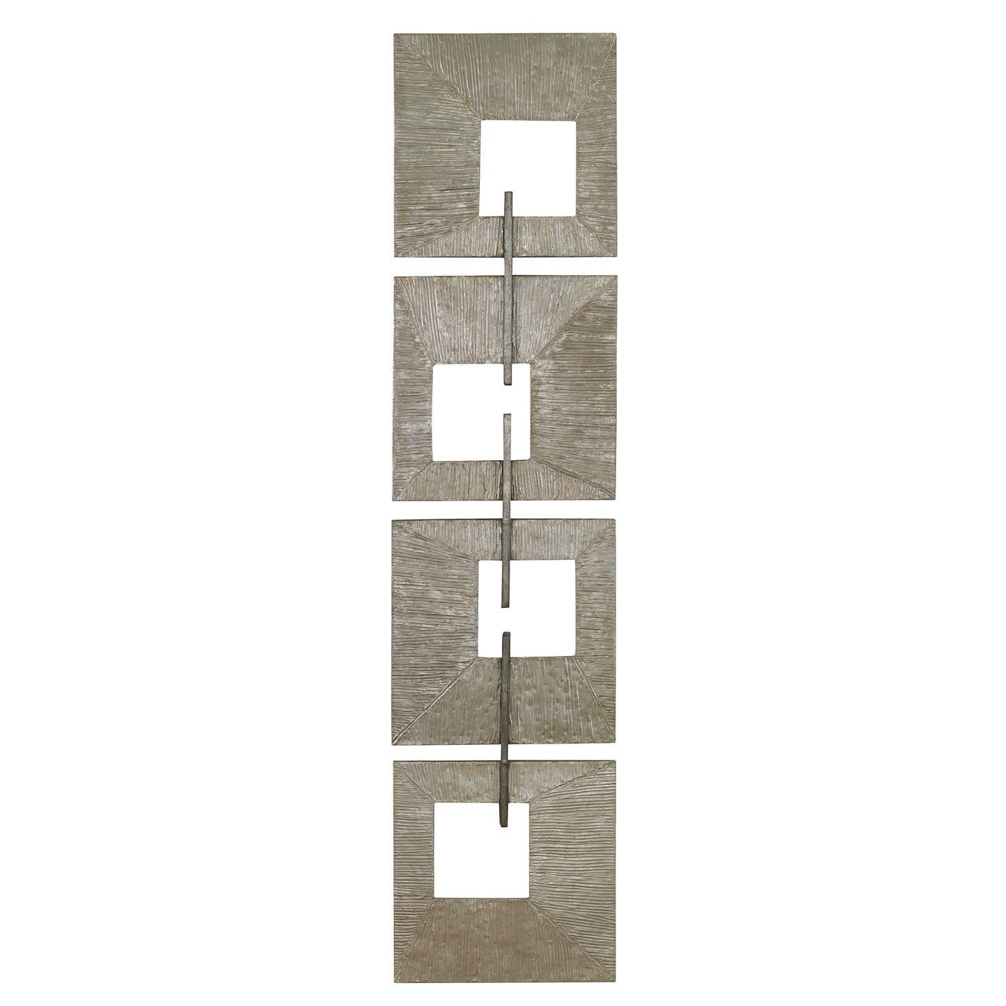 Uttermost 04354 Linked Champagne Metal Wall Decor