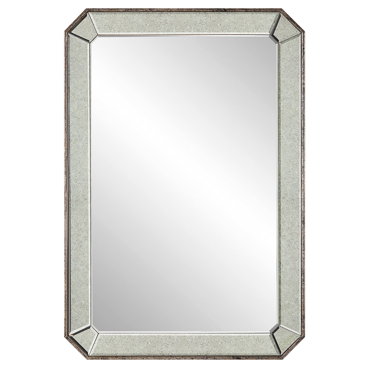 Uttermost 09927 Cortona Antiqued Vanity Mirror
