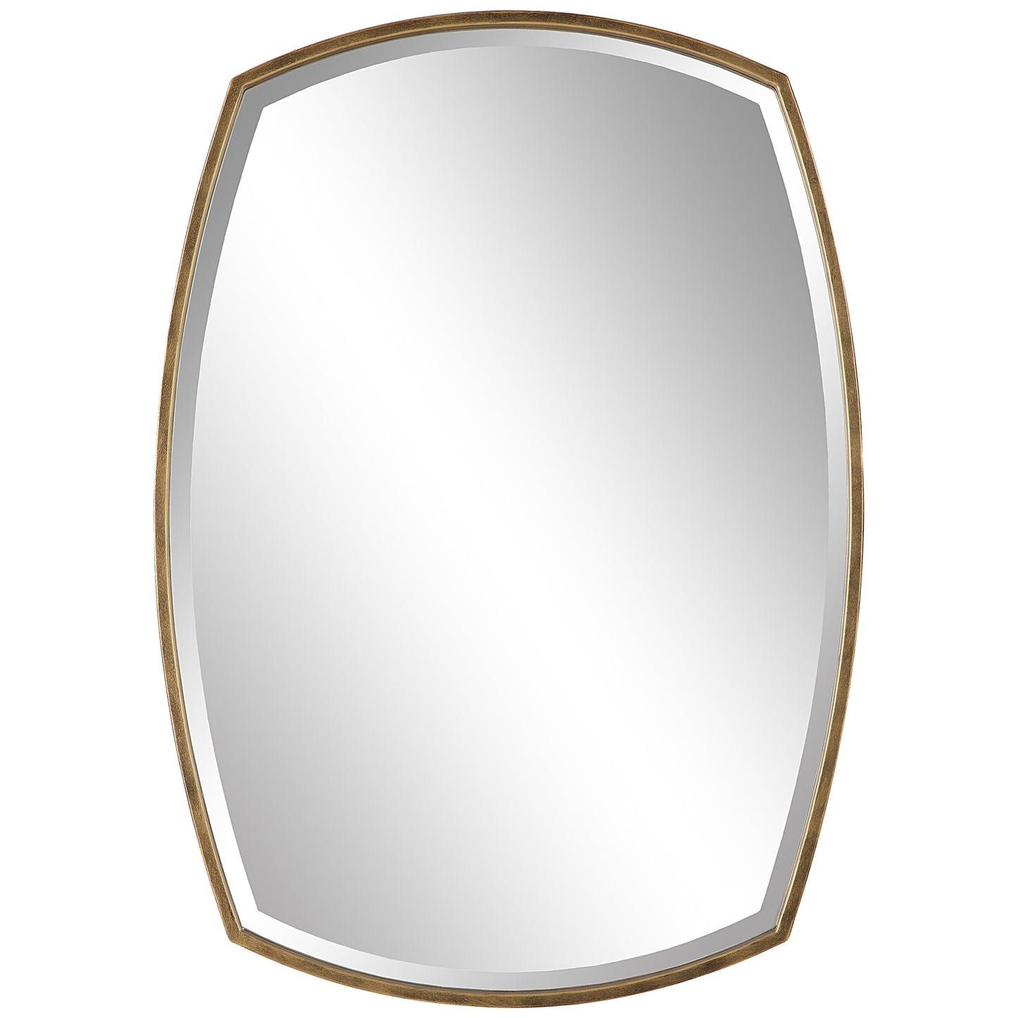 Uttermost 09929 Varenna Aged Gold Vanity Mirror