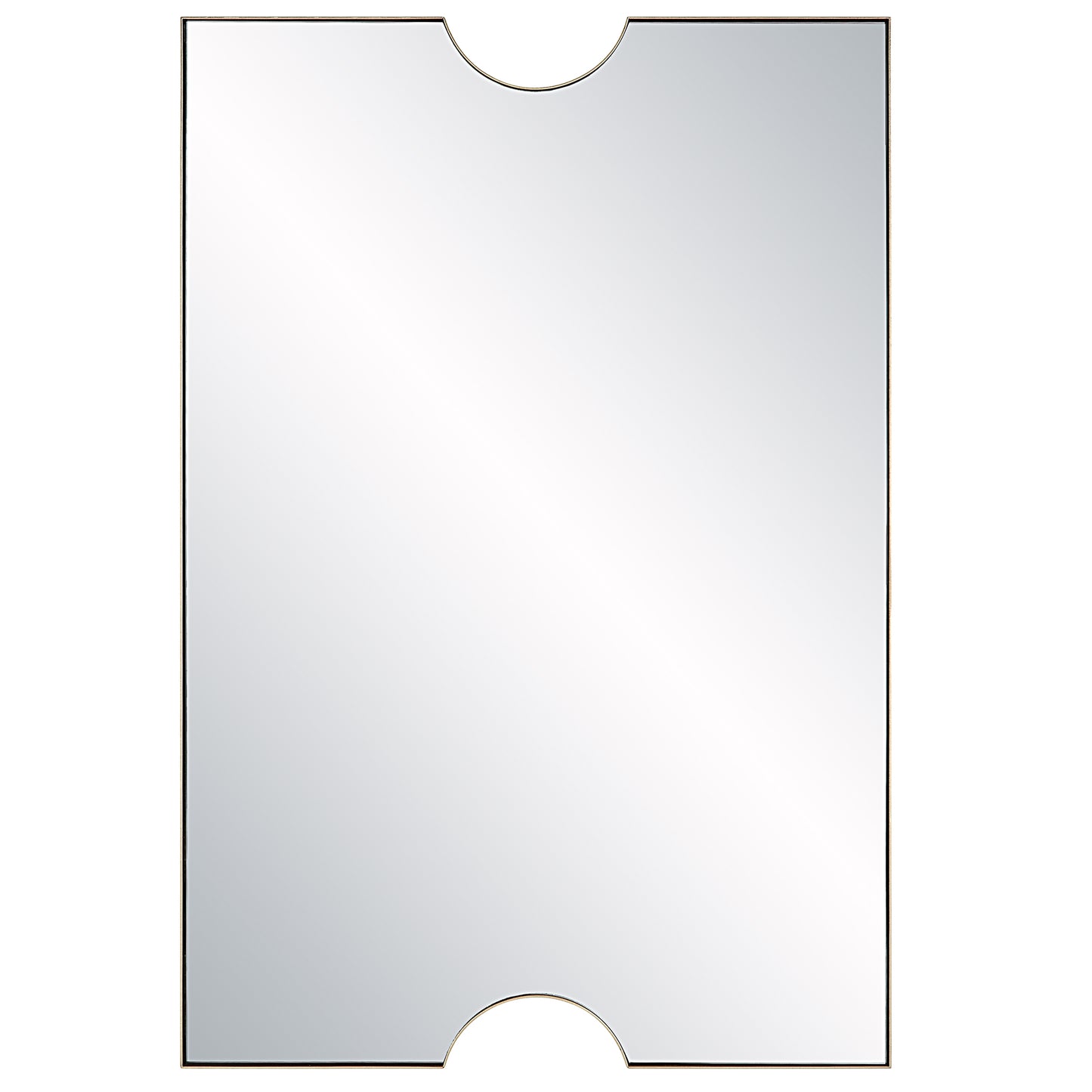 Uttermost 09933 Ticket Gold Vanity Mirror