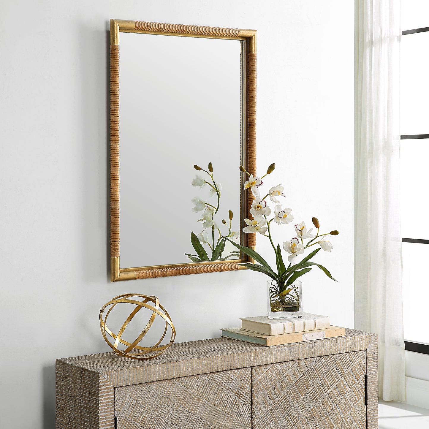 Uttermost 09934 Kampar Vanity Mirror