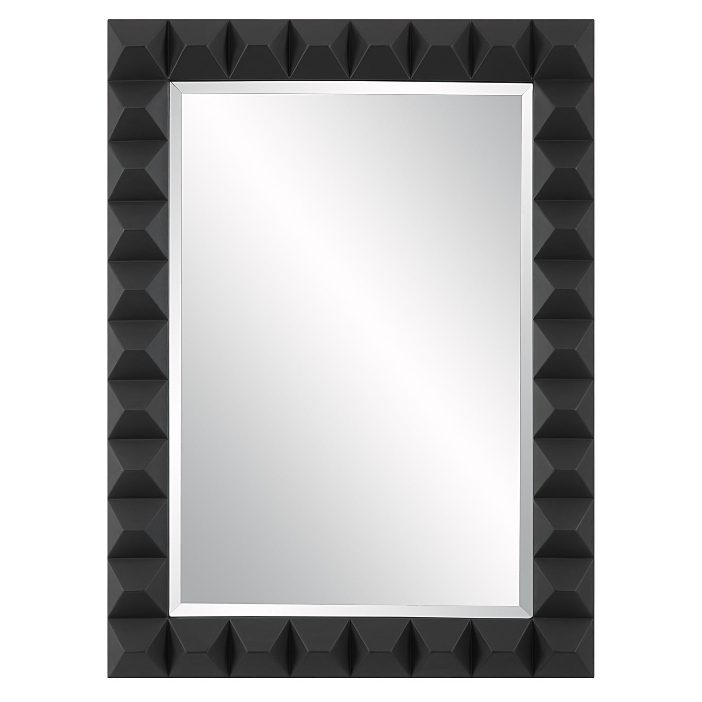 Uttermost 09941 Studded Black Mirror
