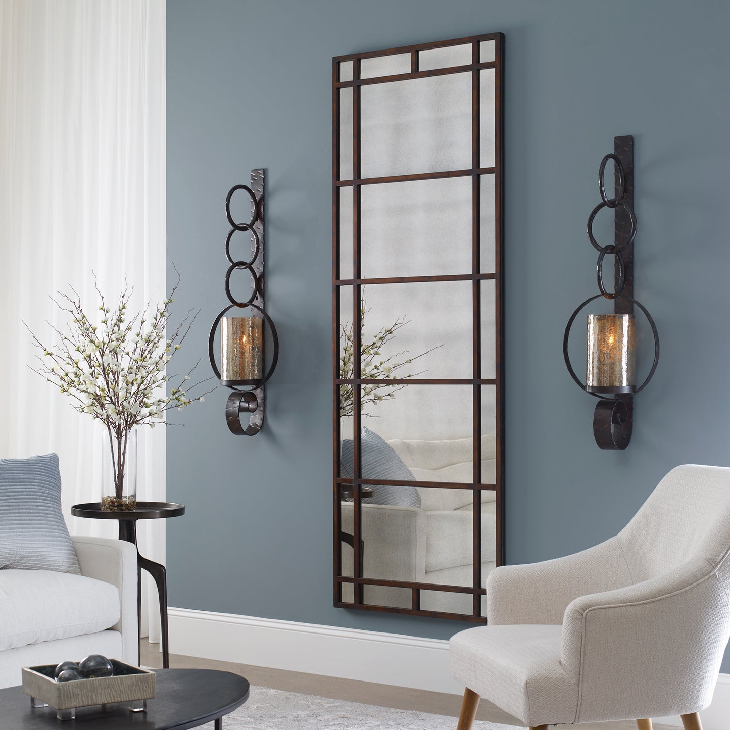 Uttermost 13332 P Avidan Antique Bronze Mirror