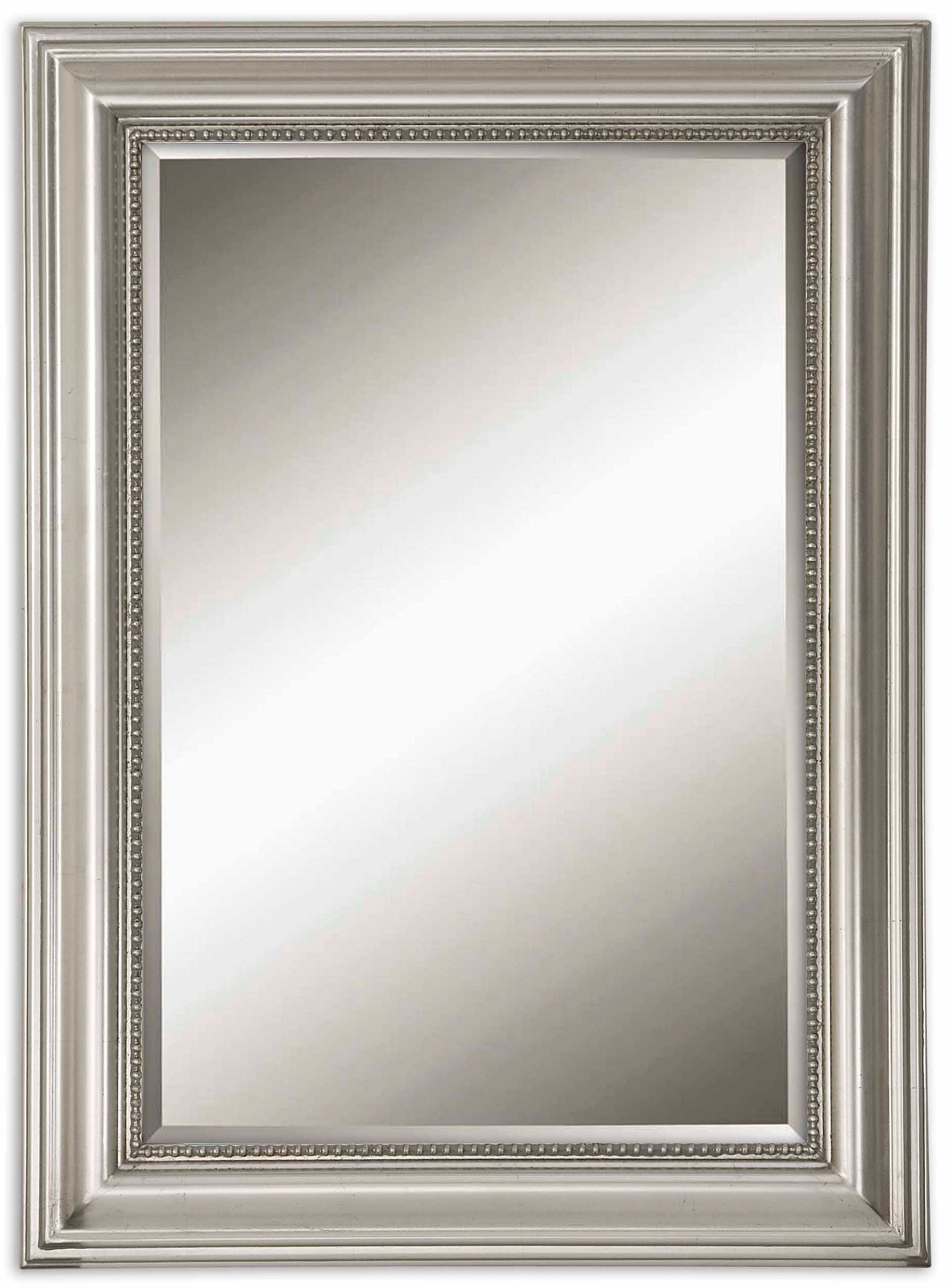 Uttermost 12005 B Stuart Silver Beaded Mirror