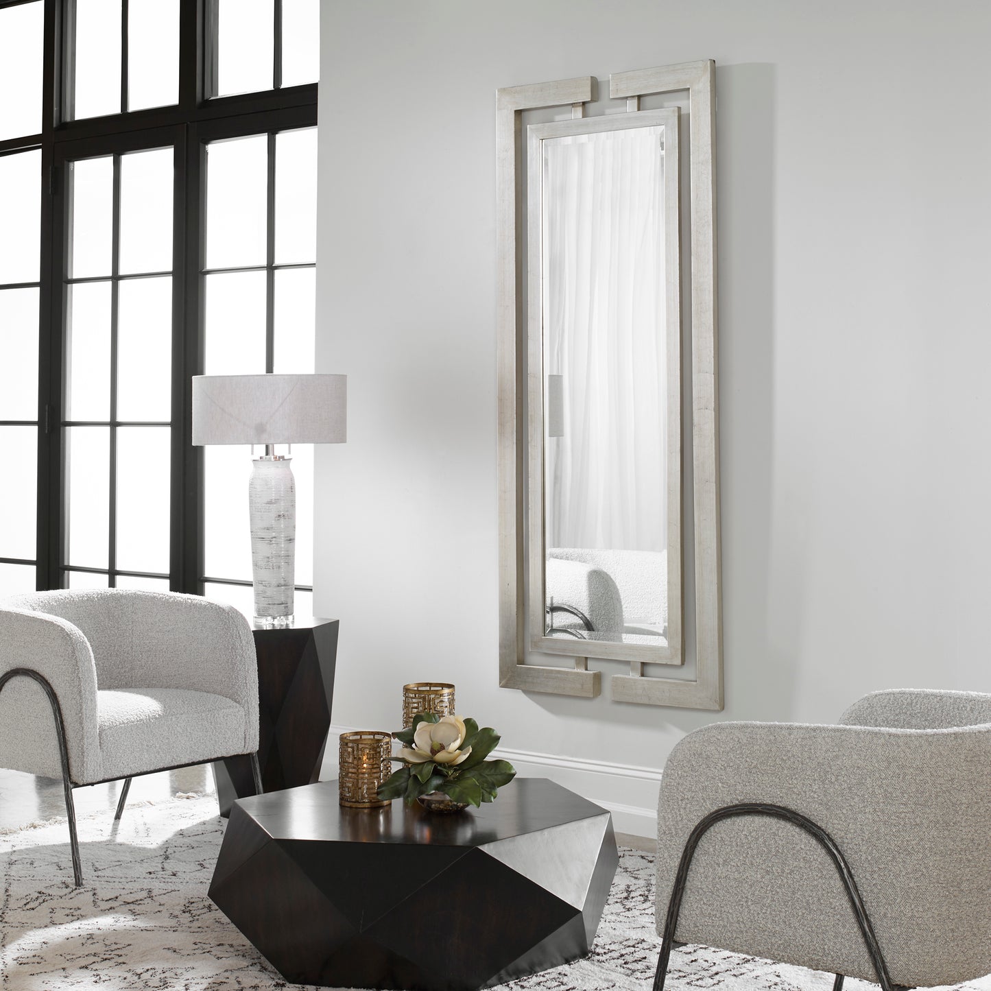 Uttermost 14097 B Jamal Silver Mirror