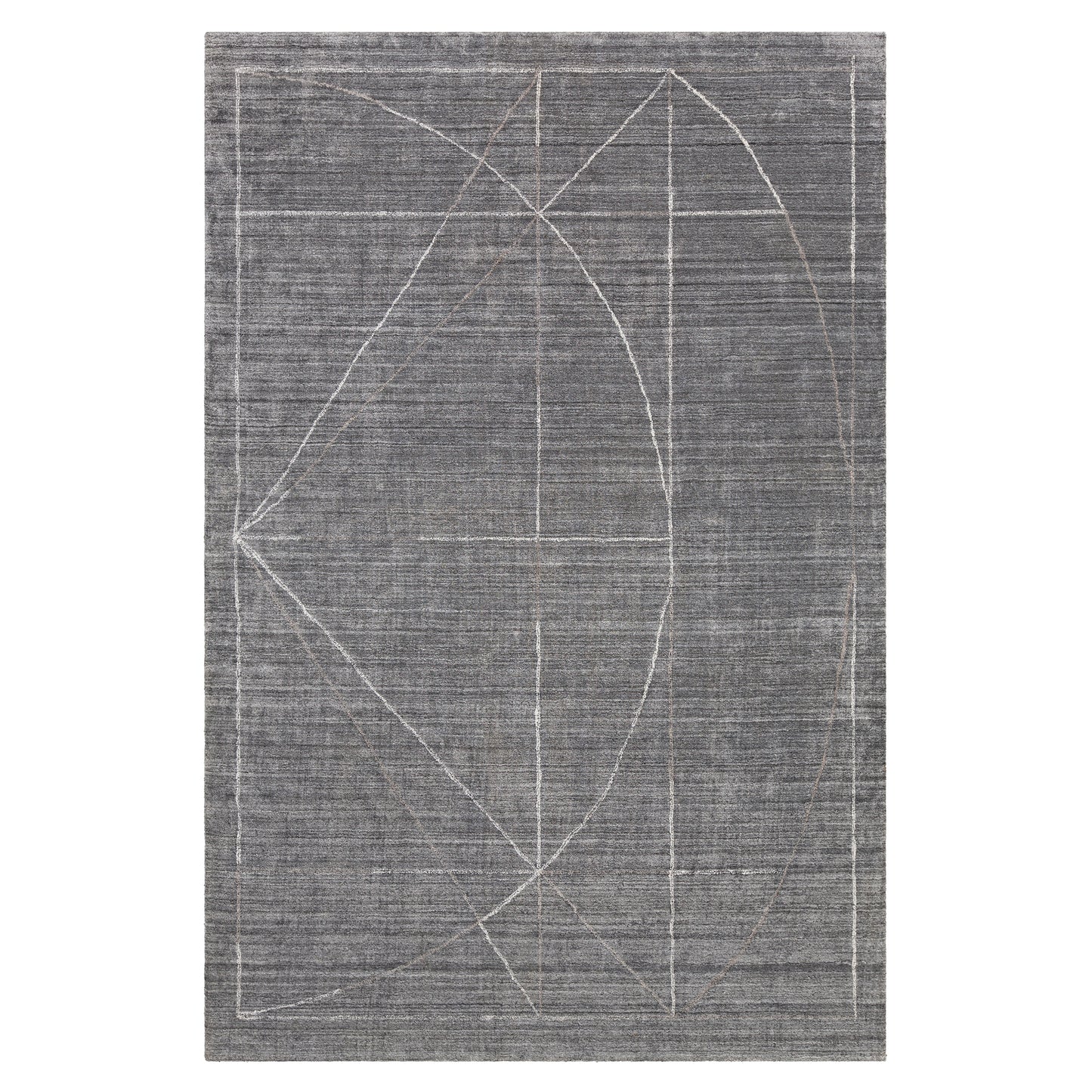 Uttermost 70034-8 Costilla Modern Gray 8 X 10 Rug