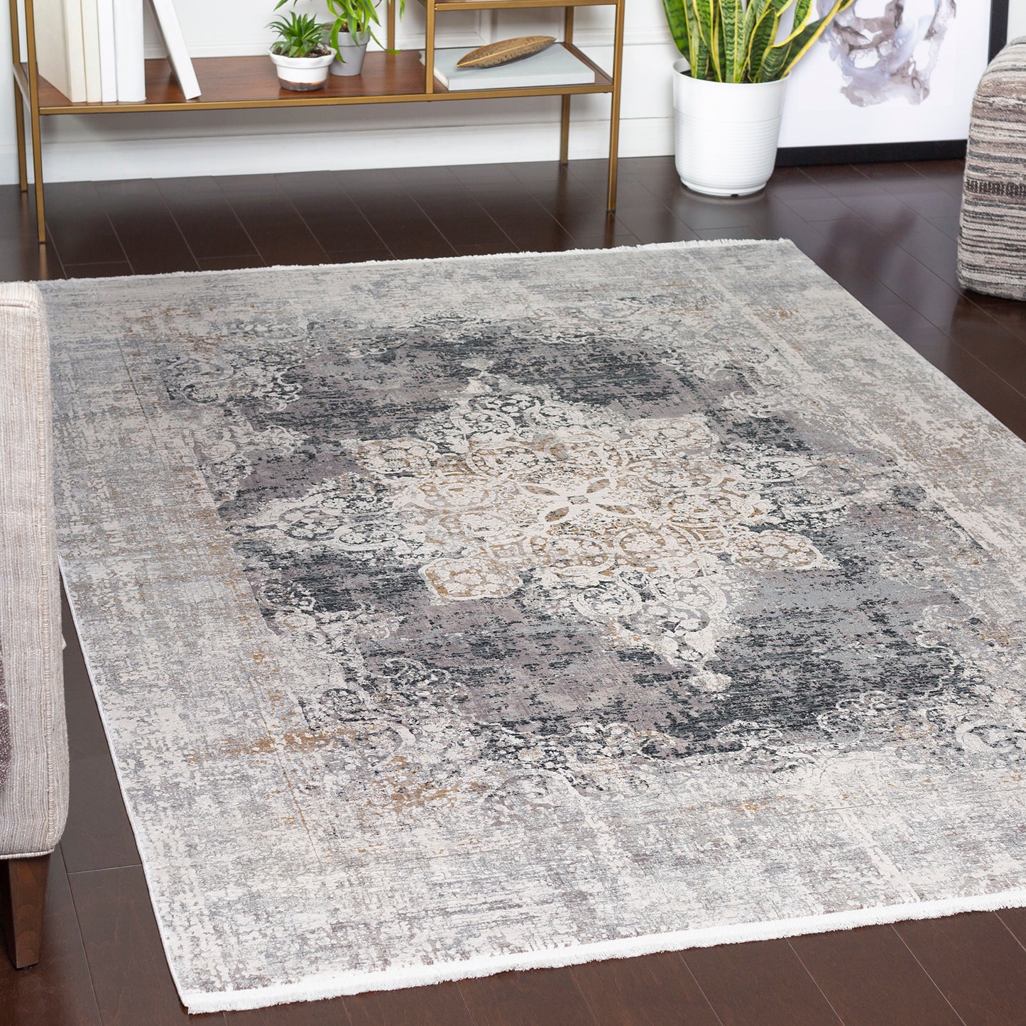 Uttermost 71509-10 Poneto Traditional 10 X 14 Rug