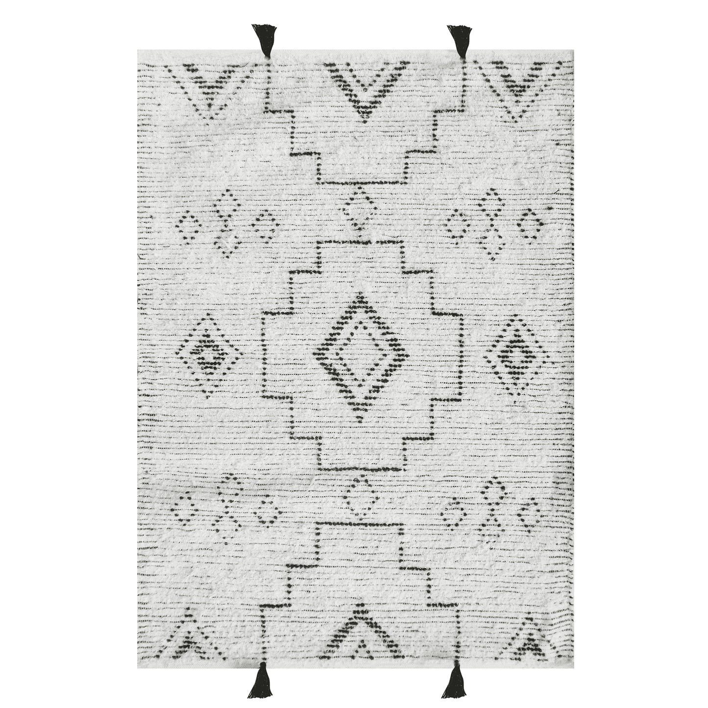 Uttermost 71158-8 Raton Tribal Ivory 8 X 10 Rug