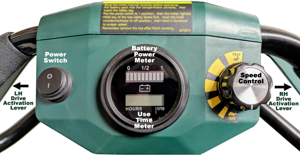California Trimmer 20" Crossover Battery Electric Reel Mower