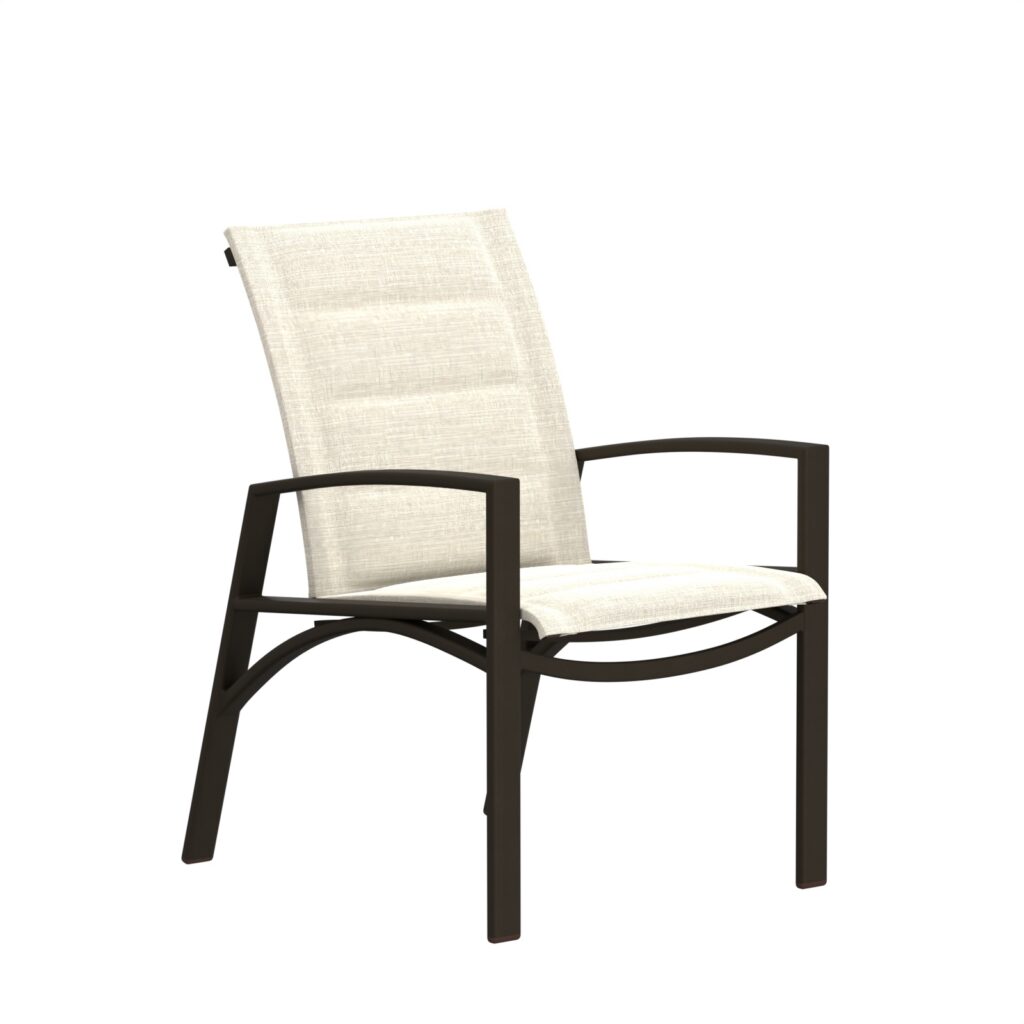OW Lee Arc Padded Sling Dining Chair