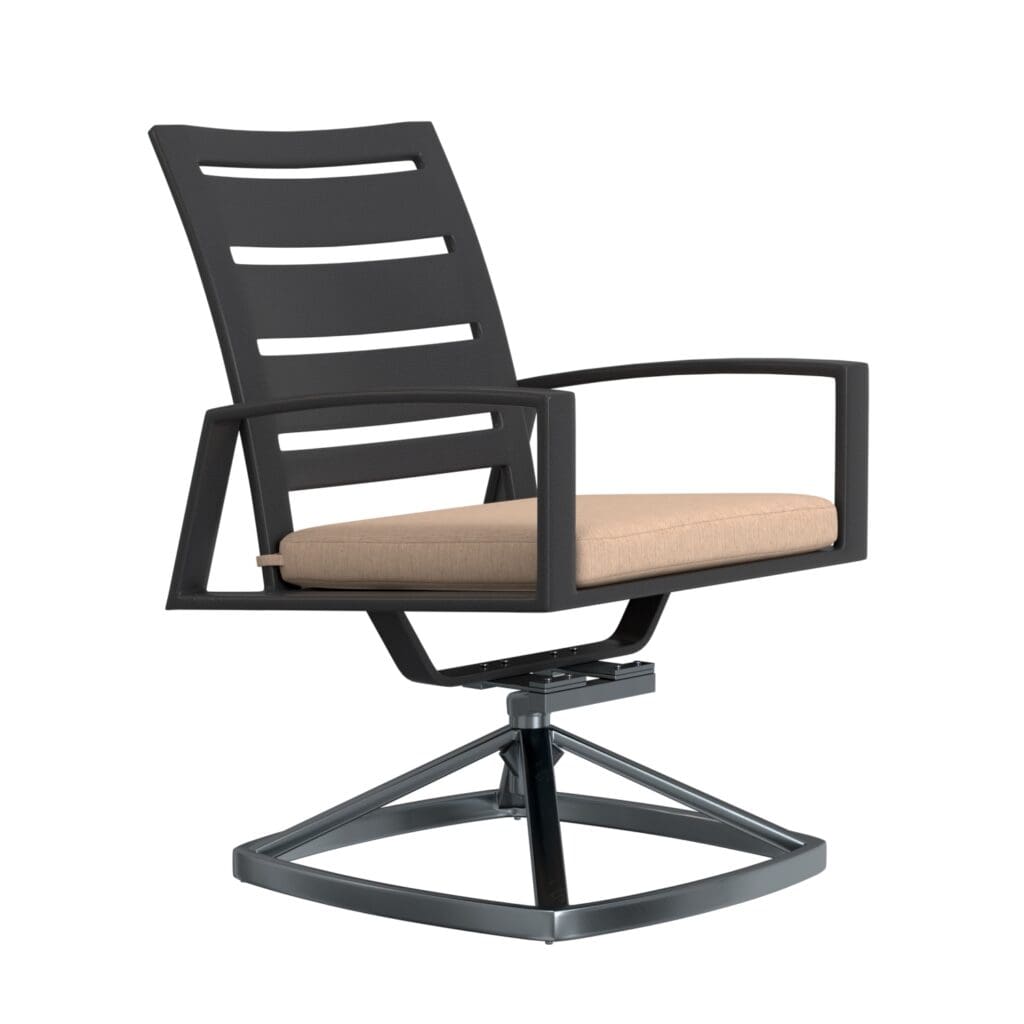 OW Lee Swivel Rocker Dining Arm Chair