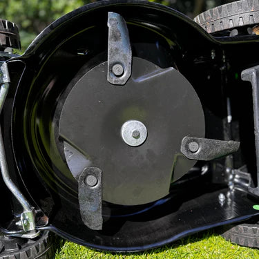 Rolux TB-18 Tri-Blade Hybrid Rotary Mower