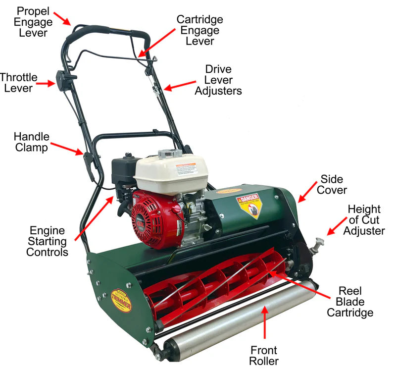 California Trimmer 25" Catalyst Reel Mower