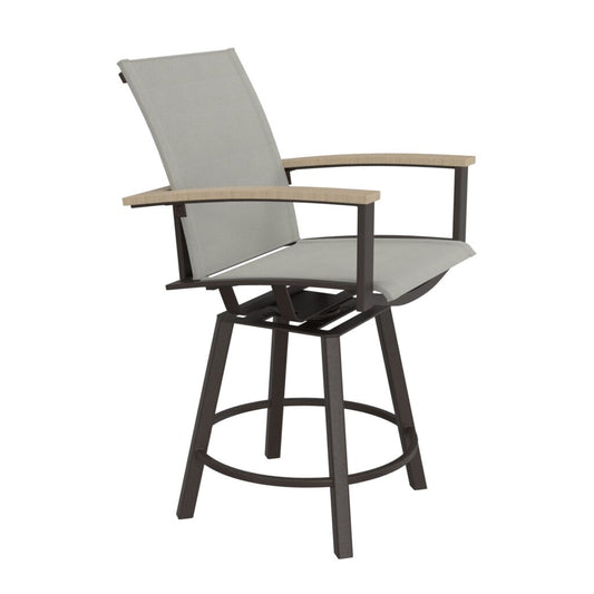 OW Lee Sling Swivel Counter Stool