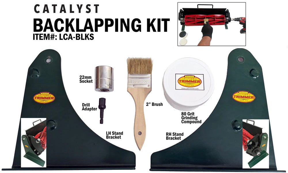 California Trimmer Catalyst Deluxe Backlapping Kit – Richardson Roots