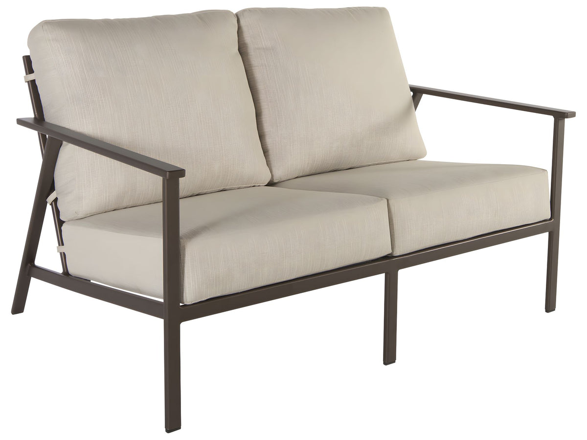 OW Lee Marin Wrought Aluminum Loveseat