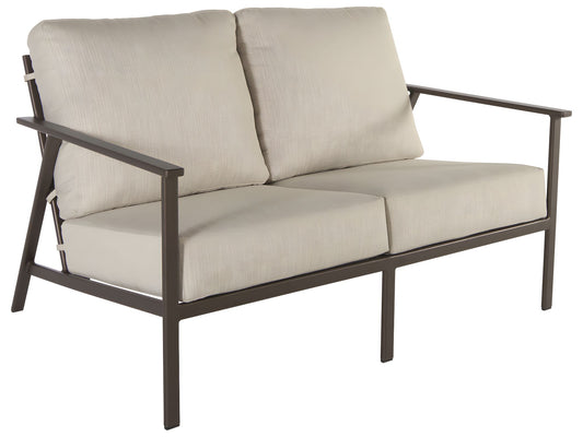 OW Lee Marin Wrought Aluminum Loveseat