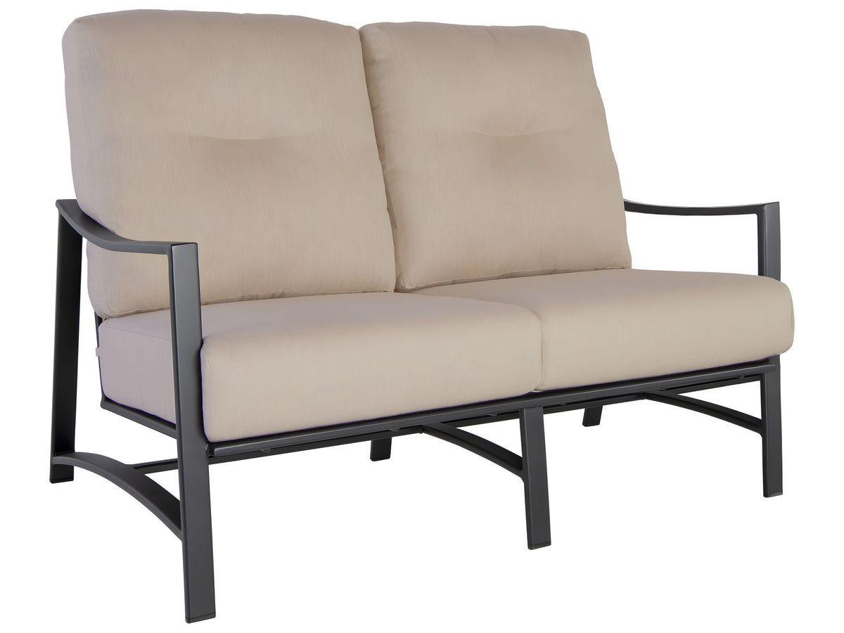 OW Lee Avana Cushion Aluminum Loveseat